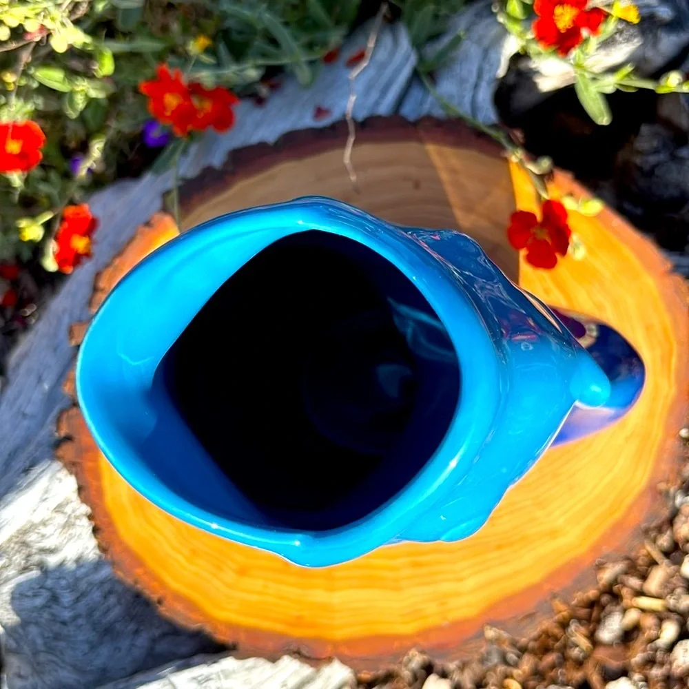 Large Ombré Cobalt GurglePot